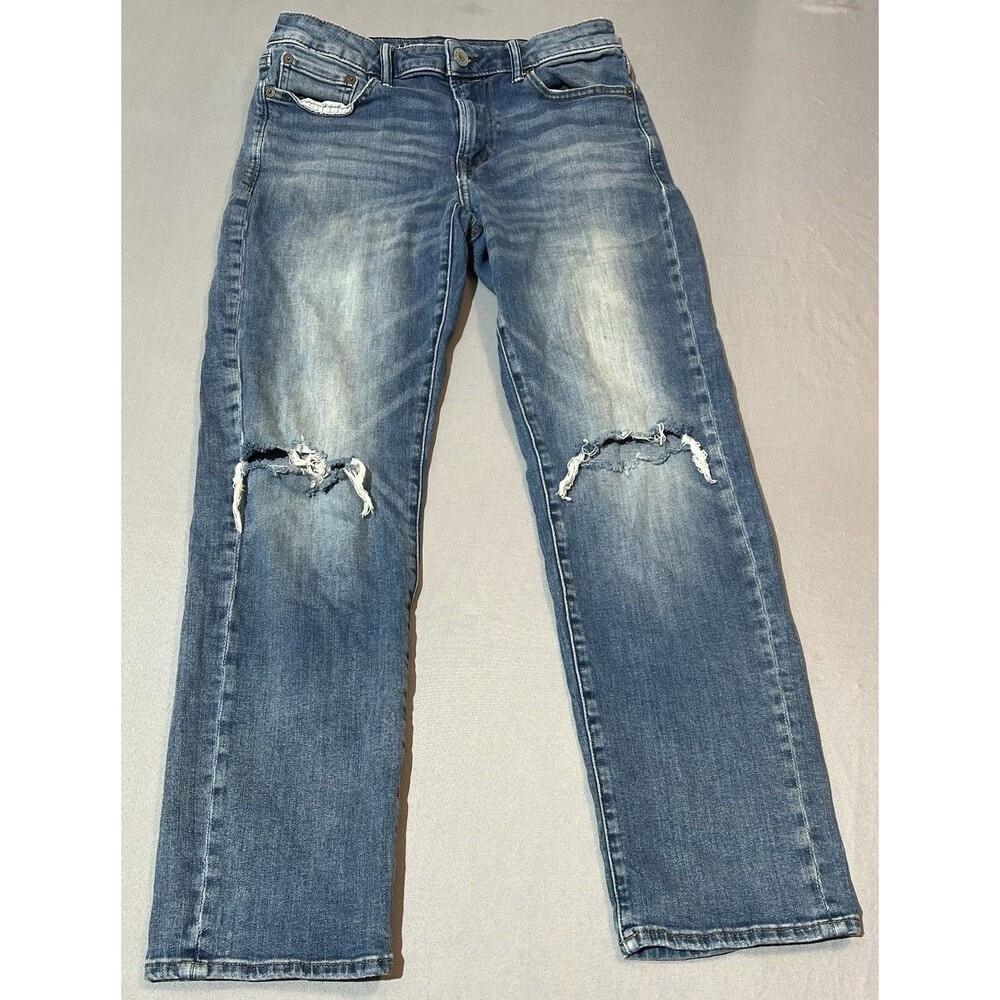American Eagle Next Level Flex Original Straight Men’s 30x30 Jeans Distressed